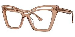Zeelool Trendy Acetate Oversized Cat Eye Blue Light