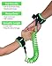 HAPPY GOBABY Child Safety Wrist Link, Anti Lost Toddler Leash and Walking Harness for Baby and Kids, 6.5 feet (2.0m) in Gladiator Green