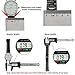 ZEIGER Men B006 Metal Wrist 20mm Replacement Watch Bands (Stainless Steel Black)