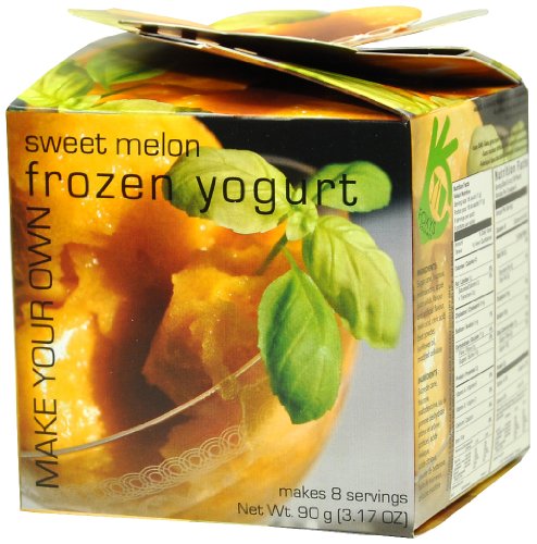 Foxy's Gourmet Frozen Yogurt, Sweet Melon, 3.17 Ounce