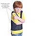 Fun and Function – Pressure Mesh Vest for Kids & Teens – Compression Vest for Kids with Sensory Issues – Navy Blue – X-Small