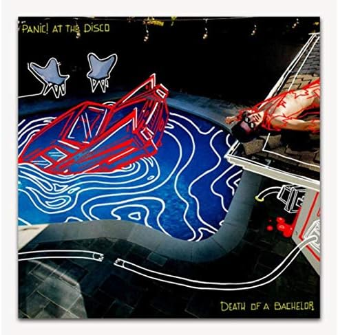 Zahuishile Brendon Urie Poster Panic! At The Disco Posters And Prints Select Your Favorite Album Cover Wall Art Canvas Painting Home Decor 50X50Cm Without Frame