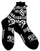Soft And Comfortable Music Notes Trouser Socks In White By Foot Traffic - Women's Shoe Size 4-10