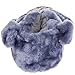 Silver Lilly Dog Slippers - Novelty Plush Comfortable Animal Bulldog Slippers for Kids & Adults (Grey, Medium)
