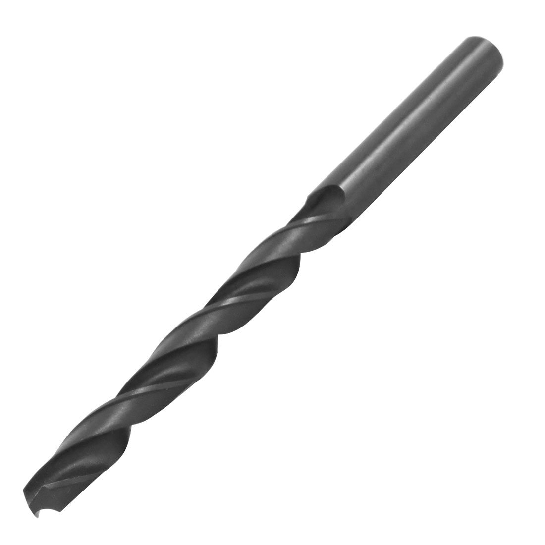 sourcingmap Straight Shank 7.9mm Dia Split Point High Speed Steel Twist Drill Bit Black