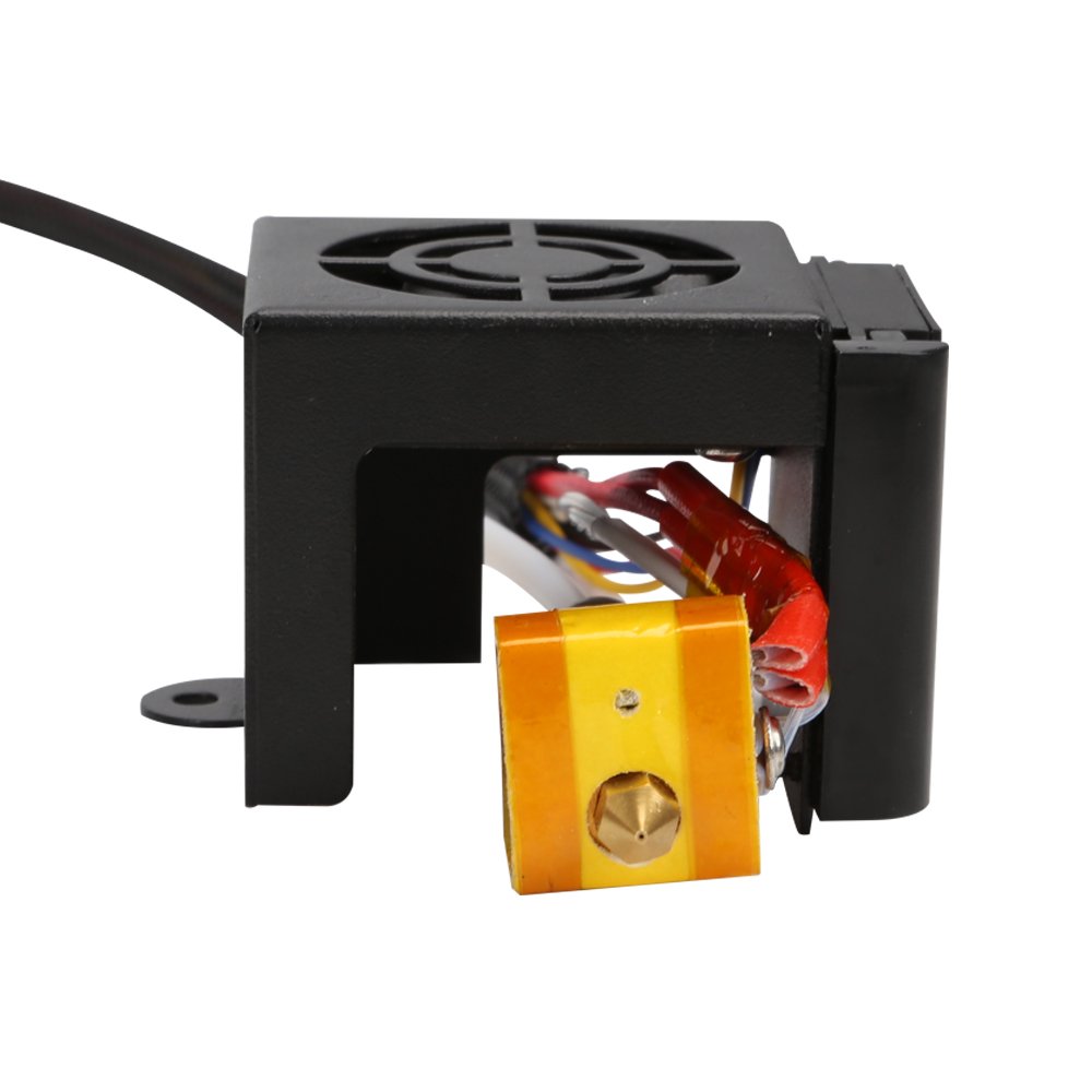 with Nozzle 0.4mm //0.2mm //0.3mm //0.5mm fit 3D Printing Printer CR-10 CR-10S CR10S5 CREALITY CR-10S 3D Printers Original Replacement Parts//Accessories Full Assemble MK8 Extruder Hot End Kits