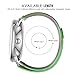 Lamshaw Magnetic Milanese Loop Stainless Steel Magnet Closure Lock Band for Fossil Q Wander Smartwatch Strap (Milanese_Color)