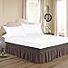 Biscaynebay Wrap Around Bed Skirts for Queen Beds 15