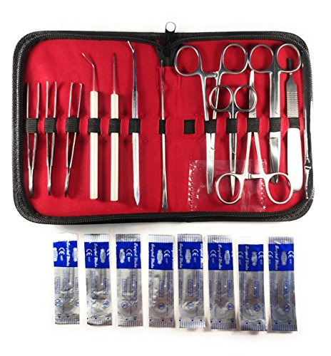 image for 20 Pcs - Stainless Steel Biology Lab/ Anatomy/ Medical Student Dissect