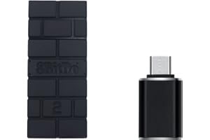 Mcbazel 8Bitdo Wireless USB Adapter 2 with OTG for PS5, Switch OLED, Switch2，Windows, macOS, Raspberry Pi, Xbox Series X/S, Switch Pro, Xbox One Controller and More