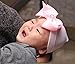 WILLTOO Newborn Lovely Soft Cute Hat Bow Baby Girl Hospital Beanie Hat (F)