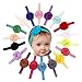 18PCS Babys Girls Hairband , Misaky Elastic Shabby Flower Photography Headbands