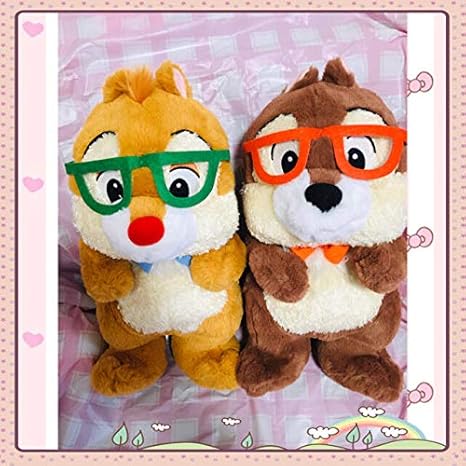 Amazon チップデール メガネ スタイル メガビッグ ぬいぐるみ ぬいぐるみ ホビー