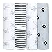 aden + anais Swaddle Blanket | Boutique Muslin Blankets for Girls & Boys | Baby Receiving Swaddles | Ideal Newborn & Infant Swaddling Set | Perfect Shower Gifts, 4 Pack, Love Struck