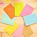 YYaaloa Pack of 8 Candy Colors Portable Steno Memo Notebook 24 Sheet Memo Cute Mini Notebook Double-sided White Paper (24sheet 8pcs)