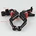 Motorcycle parts Racing CNC Aluminum Billet Pair Brake & Clutch Black Short Levers Fit For 2006 2007 2008 KAWASAKI NINJA 650R (ER-6f ER-6n) (K-750/F-14)
