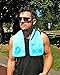 BOJE Chill Cooling Towel - Innovative Material Cools As Moisture Evaporates! Available in BLUE or PINK! * New Design CLIP CAP *Includes Bonus e-book Package! LIFETIME GUARANTEE!