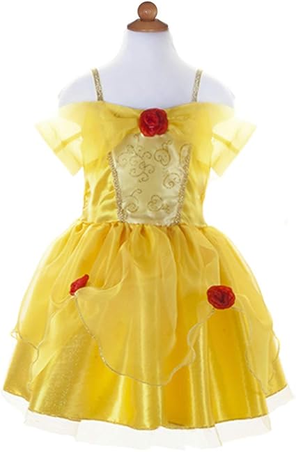 yellow tea party dress