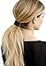 1907 Leather Hair Cuff, Black NHH060