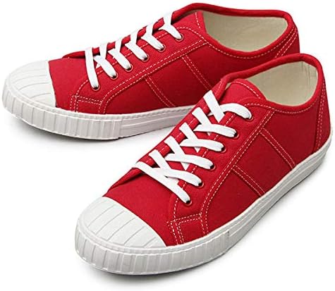 Amazon ジェネレスセレクト キャンバススニーカー ローテクスニーカー カジュアル キャンバスシューズスニーカー メンズ Glbt 148 M 26 0 26 5 レッド Gls Select ジェネレスセレクト スニーカー