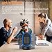Coolast Small Space Heater,Electric Personal Heaters for Office Ceramic Heaters with Tip-Over Overheat Protection/Oscillating Swing/Portable/2 Seconds Heat-up/for Desk Top/Bedroom/Home-600W