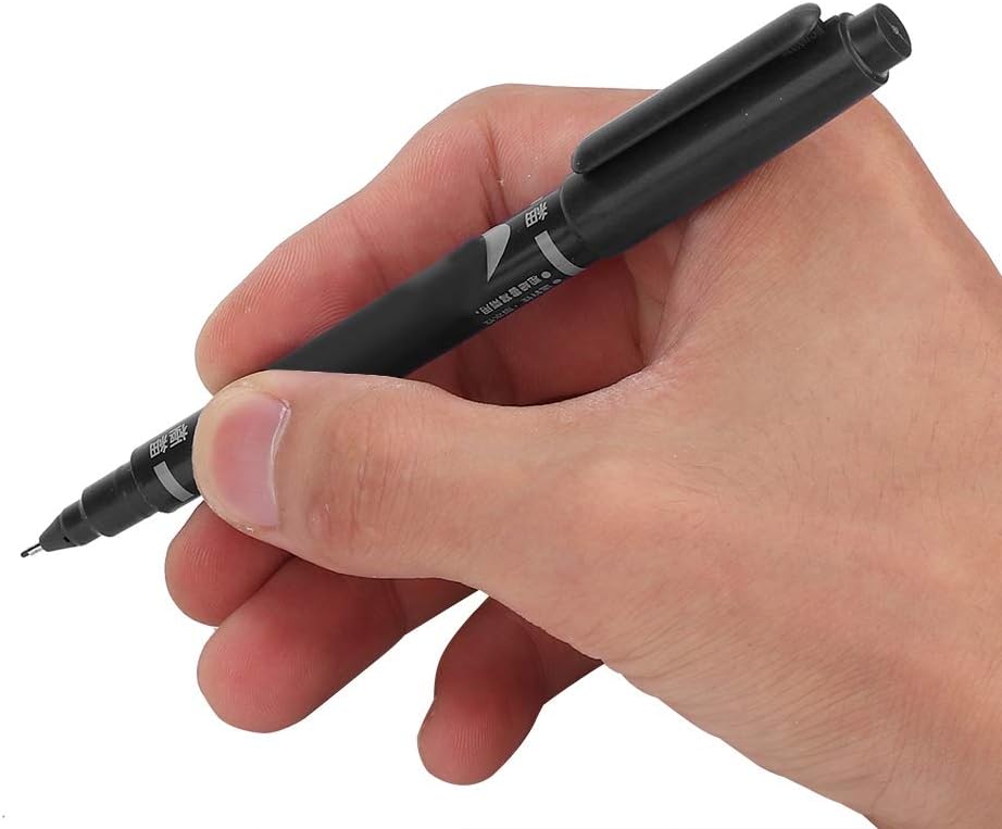 Amazon Co Jp 10ピースタトゥーマーキングペンデュアルスキンマーカーペンスキンマーカーペンブラックダブルエンドスキンマーカー タトゥータトゥーエンドスキンマーカータトゥーピアスポジショニングマーキングペンツール 01 服 ファッション小物