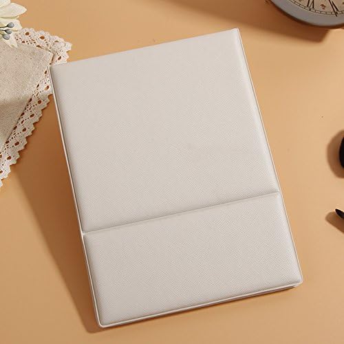 LE Folding Make-up Mirror/PU Large Dressing Mirror/Portable Small Mirror size:5.98.3 in,K