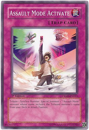 Yu-Gi-Oh! - Assault Mode Activate (CRMS-EN063) - Crimson Crisis - 1st Edition - Common