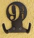 HeavenlyKraft Metal Wall Hooks Children's Room Decor Dual Hooks Coat Hooks Cloak Hanger Entryway Decor Living Room Hooks Hat Hooks Bathroom Hooks Towel Hooks Kitchen Hooks Utensil Hooks (934 Hook)