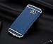 Coohole Electroplate Hard Shockproof Case Cover for Samsung Galaxy S7 Edge, Blue