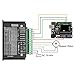 MYSWEETY TB6600 4A 9-42V Stepper Motor Driver CNC Controller, Stepper Motor Driver Nema tb6600 Single Axes Hybrid Stepper Motor for CNC