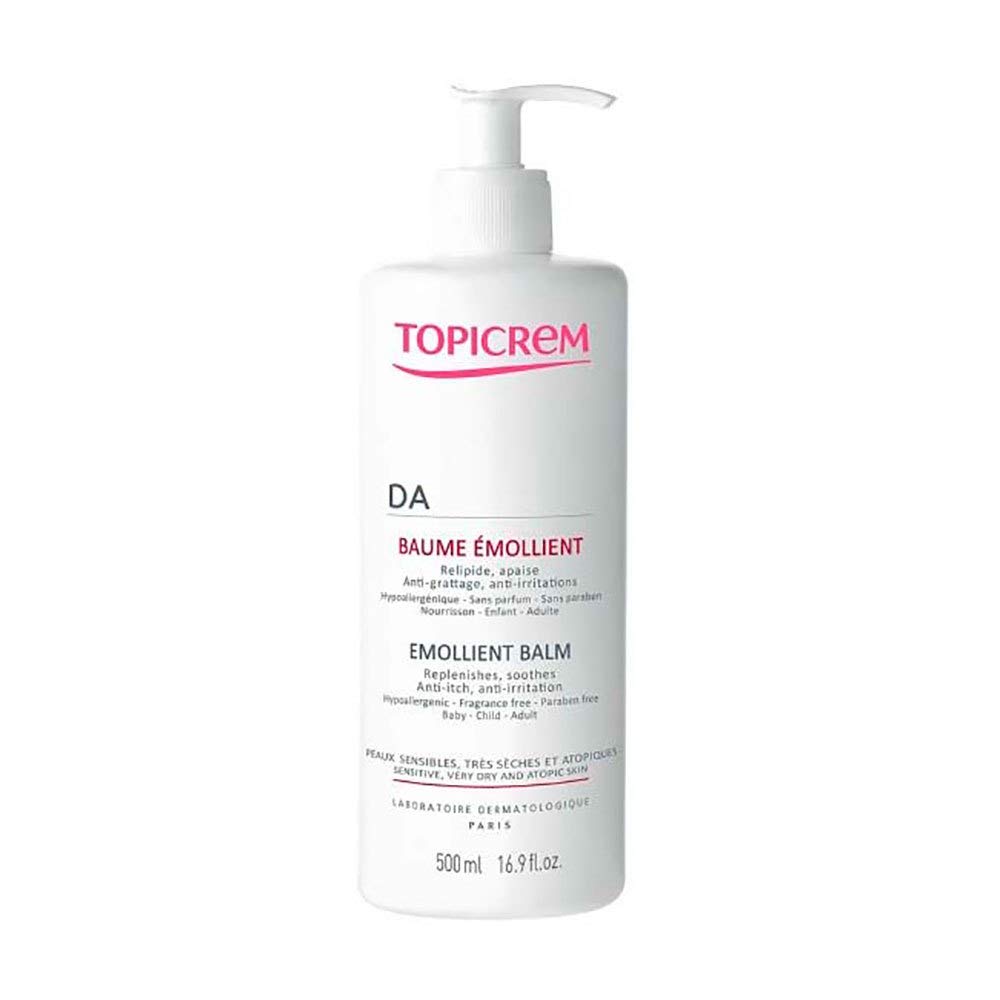 Topicrem Da Emollient Balm 500ml One Size