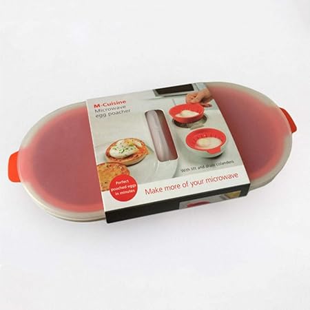 Escalfador de huevos para microondas sin BPA y apto para ...