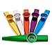 WXLAA Metal Kazoo Mouth Flute Kid Musical Instrument Blue