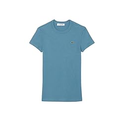 Lacoste Womens Crew Neck Short Sleeve Slim Fit