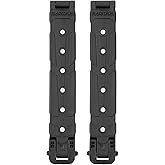 5" Molle-Lok (Pair with Mounting Hardware) - MOLLE Attachment Clip for Vests, Backpacks, Holsters, Mag Pouches, TASER, and More - USA Made - Molle-Lok 5 inch by Blade-Tech Holsters