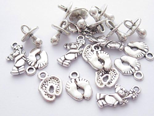 20 Tibetan Style Mixed Baby Charms. Ch042Z