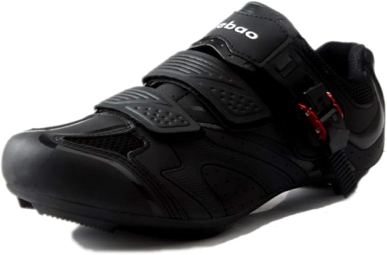 Cycling Shoes Men Road Bicycle Unisex Breathable Trainers, Black47