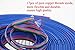 TronicsPros 20m 65.6ft 4 Pin RGB Extension Cable 4 Wire Cable 22AWG 4 Conductor Cable LED Strip Connector LED Tape LED Ribbon LED Rope Cord for SMD 5050 3528 2835 5630 LED Strip Light