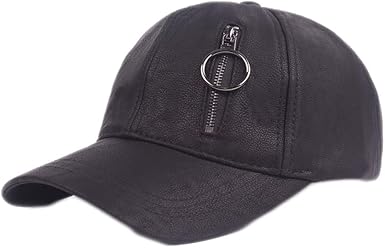 vintage leather baseball cap