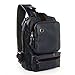 Zebella Men's Letaher Unbalance Chest Pack Multipurpose Backpack Crossbody Shoulder Bag Travel Sling Bag