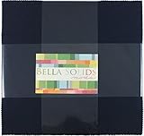 Bella Solids Navy Junior Layer Cake 20 10-inch Squares Moda Fabrics 9900JLC 20
