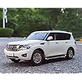 FloZ for PAUDI Model for Nissan for Patrol Y62 Off-Road Vehicle White 1:18 Car Pre-Built Model