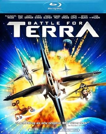 Amazon Com Battle For Terra Blu Ray David Cross James Garner Danny Glover Mark Hamill Ron Perlman Dennis Quaid Danny Trejo Brian Cox Luke Wilson Amanda Peet Evan Rachel Wood Justin Long Chris Evans