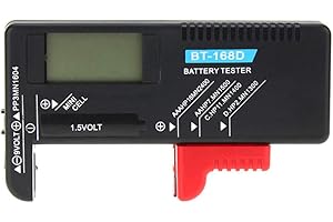 Volt Checker Digital Battery Tester for 9V 1 Universal AAA AA CD Rechargeable Battery Test Device 5V Button Battery Durabilit