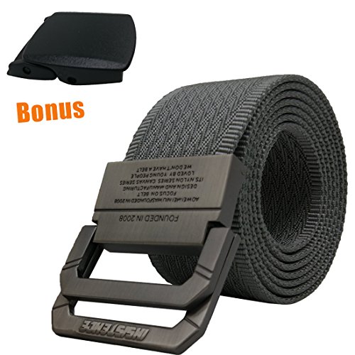 Mens tactical duty nylon webbing belt, hoanan military …