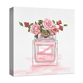 Canvas Wall Art for Living Room,Bedroom Home Artwork Paintings Perfume Ready to Hang - 12x12 inches