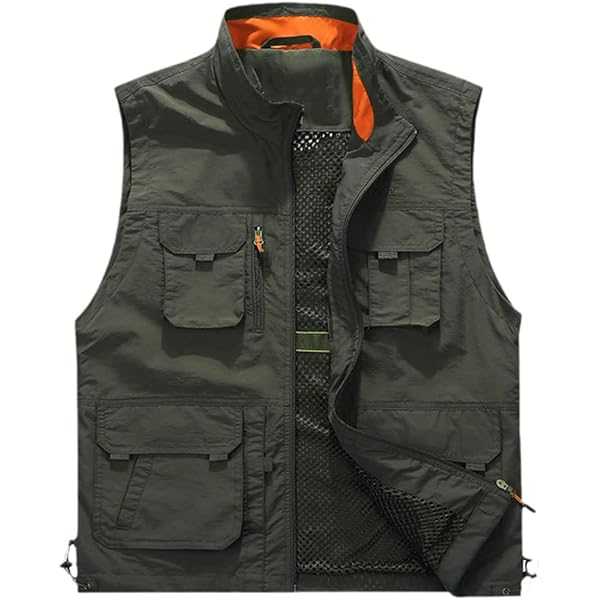 Stein (シュタイン) OVER POCKET VEST SIZE M stein / シュタイン】OVERSIZED MULTI POCKET VEST - BLACK