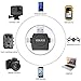 Micro SD Card Reader, VIKASI TF Memory Card Camera Reader Adapter iPhone/iPad/Android/Mac/PC/New MacBook Lightning/Micro USB/Type C/USB 3.0 Connector(4 in1) (Black)