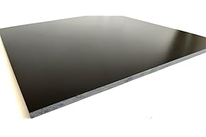 CNCARBONFIBER G10 Glass Fiber Sheet 335X300X6.0MM for RC Model Black Color